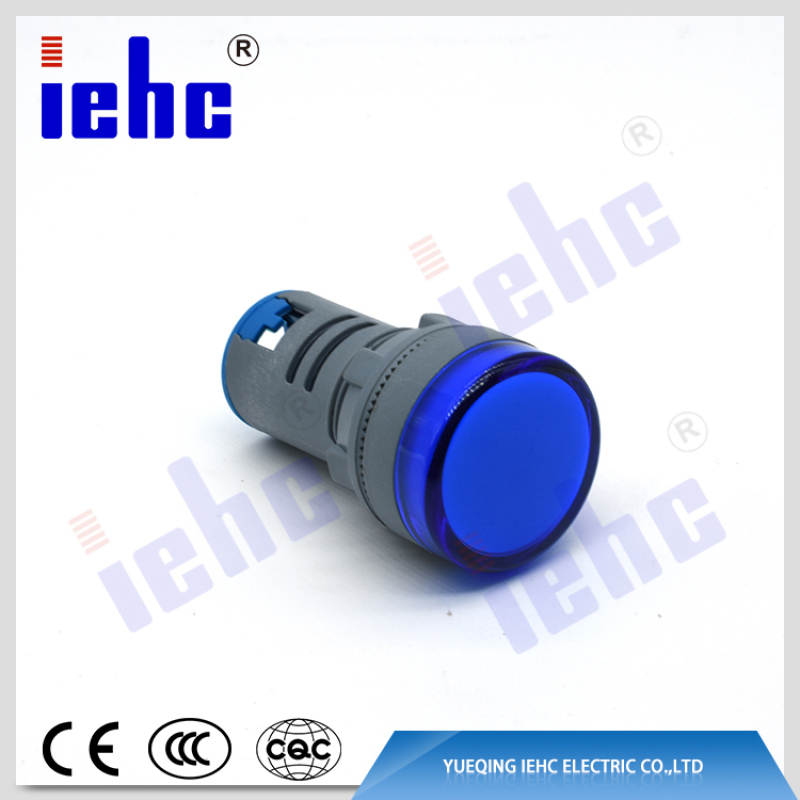 Made in China factory supply 22mm green led indicator lamp 24v