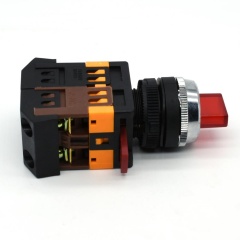 iehc 2 or 3 position selector button switch with illuminated button