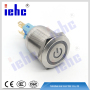 YHJ series made in China 22mm waterproof ip67 momentary metal pushbutton switch with led