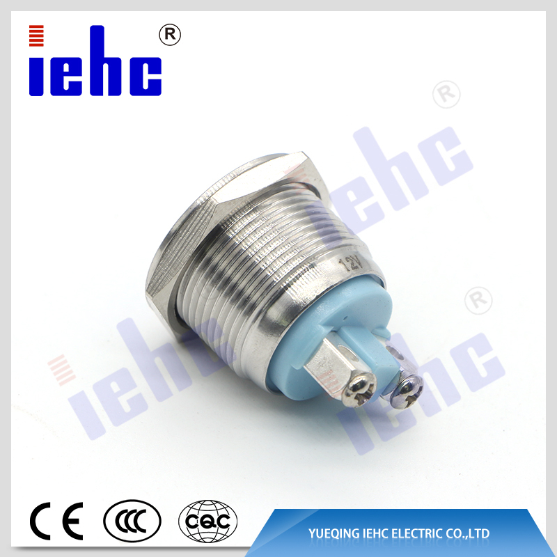 YHJ series illuminated led metal indicator light pilot lamp signal lamp