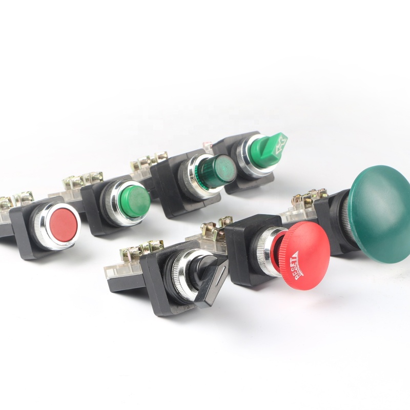 iehc 4 pin waterproof momentary illuminated push button switch with light