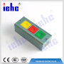 iehc KH-703 2A green and red power metal shell push button control on-off switch