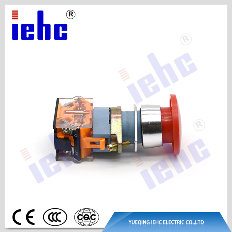 LA39 series high quality self-locking stop push button switch