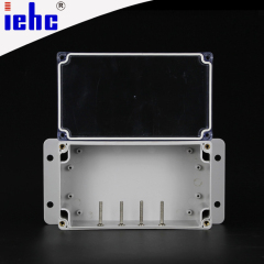 Y2 series 158*90*64mm ABC PC plastic clear cover waterproof electrical junction box with mounted ear