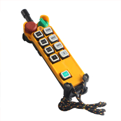 F24-8S waterproof single speed radio industrial crane electric hoist wireless remote control