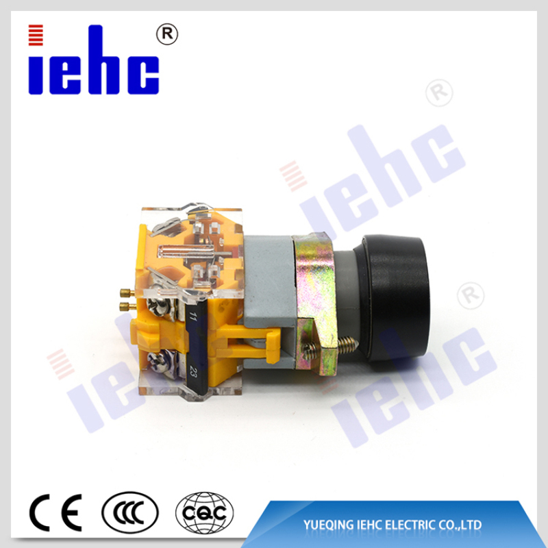 iehc LA39 series high quality 22mm flat head push button switch