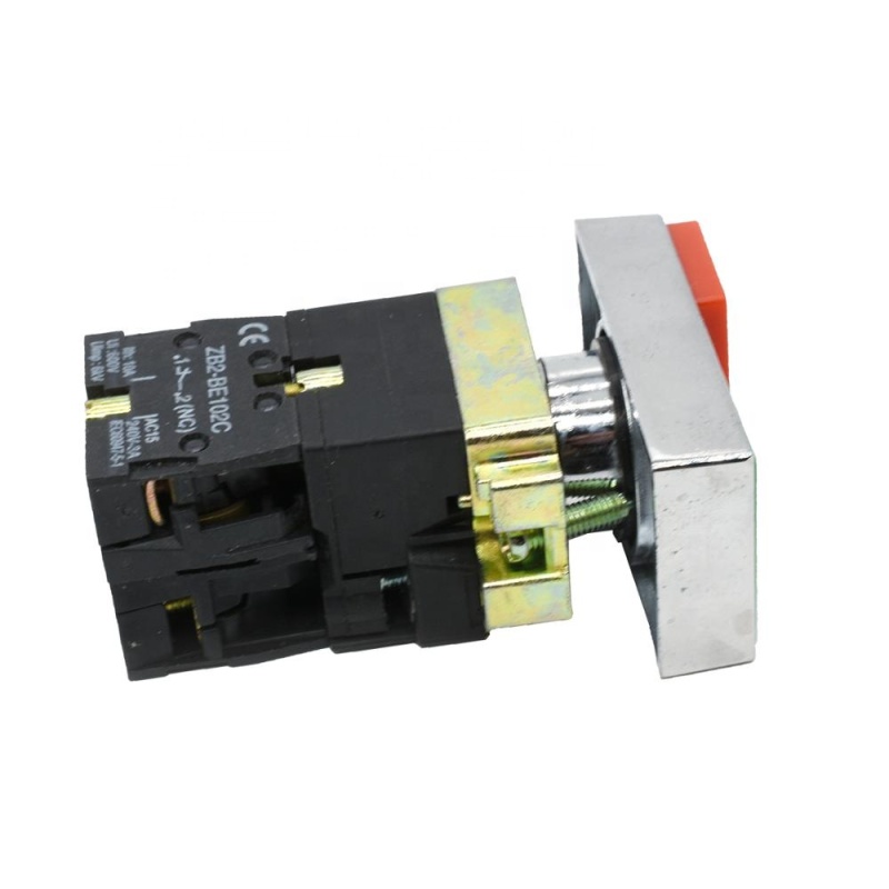 Interruttore a pulsante luminoso con ritorno a molla a doppia faccia a LED BA9S serie IEHC XB2 (LAY5)