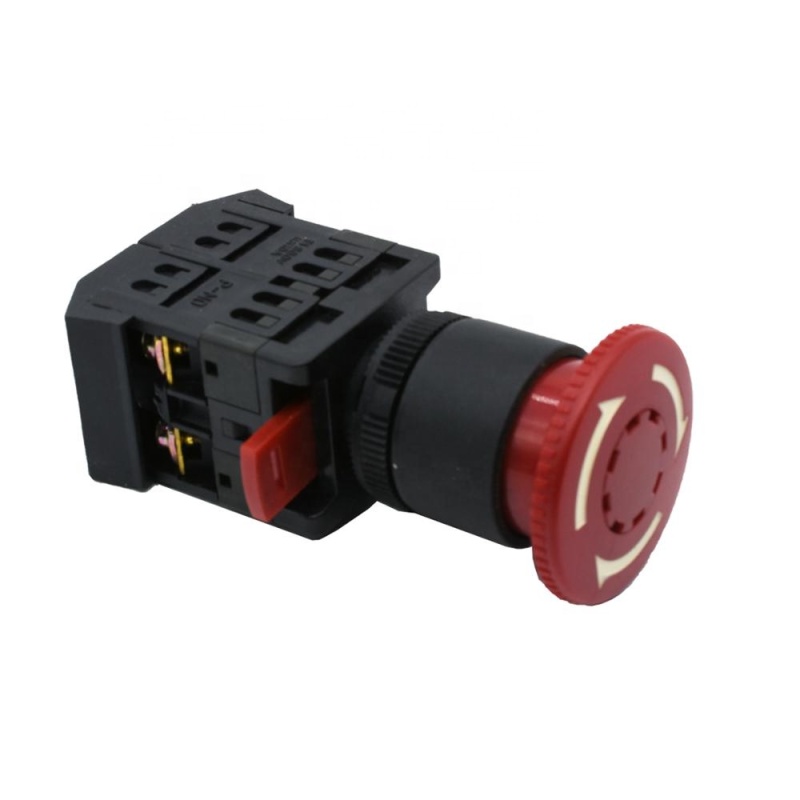 iehc APBB series high quality emergency stop latching mushroom push button switch