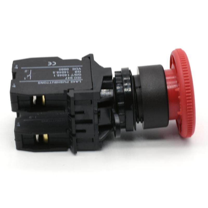 iehc LA42 series emergency stop rotary return mometary mushroom push button switch