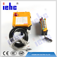 Telec-iehc Factory supply F24-10D CE FCC industrial universal wireless remote control control for crane