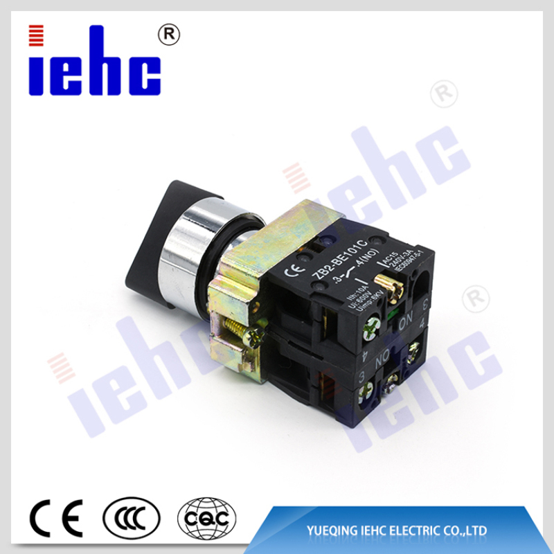 high quality XB2(LAY5) series 2 position rotary push button selector switch
