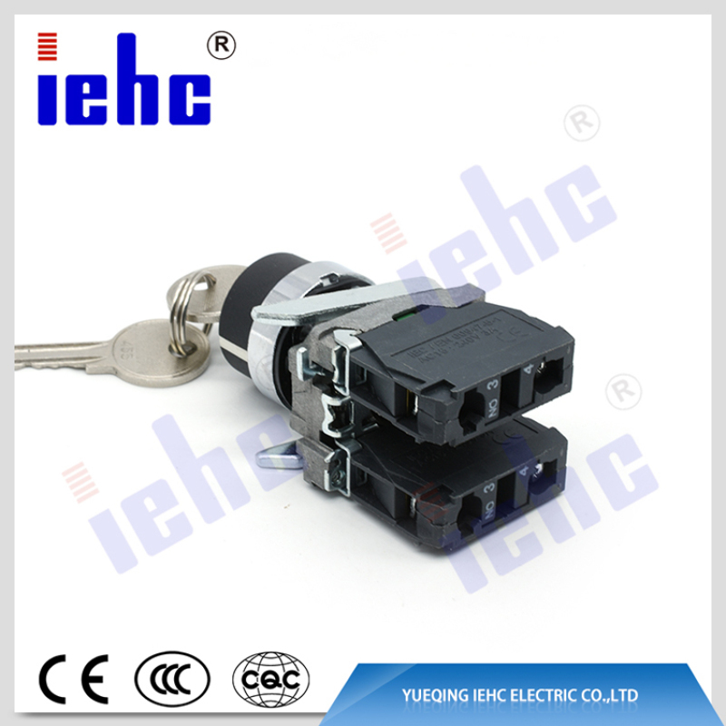 XB4 series high quality 22mm key pushbutton switch
