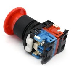 iehc AR22 series high quality 22mm self-locking emergency stop latching push button switch