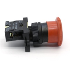 iehc YB2-ES542 XB2(LAY5) series 22mm emergency stop self-locking latching mushroom spring return push button switch