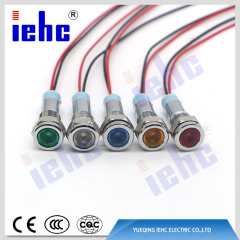YHJ series 6mm led indicator light with wire