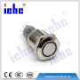 YHJ16-261 illuminated waterproof led light illuminated pushbutton switch