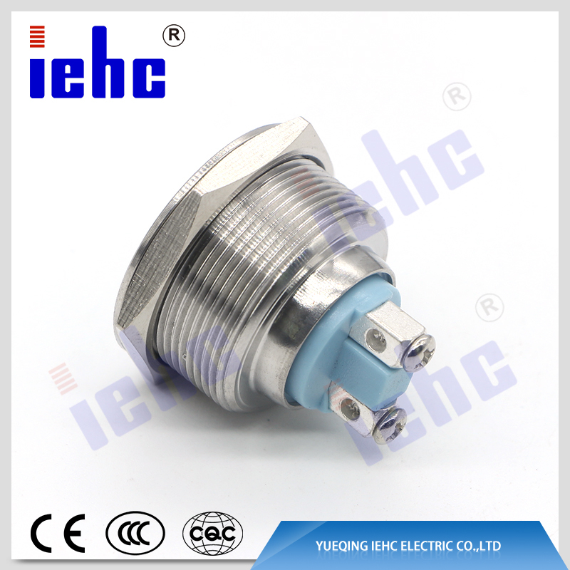 YHJ series factory supply 3V/6V/12V/24V/36V/48V/110V/220V 25mm anti-vandal green indicator light