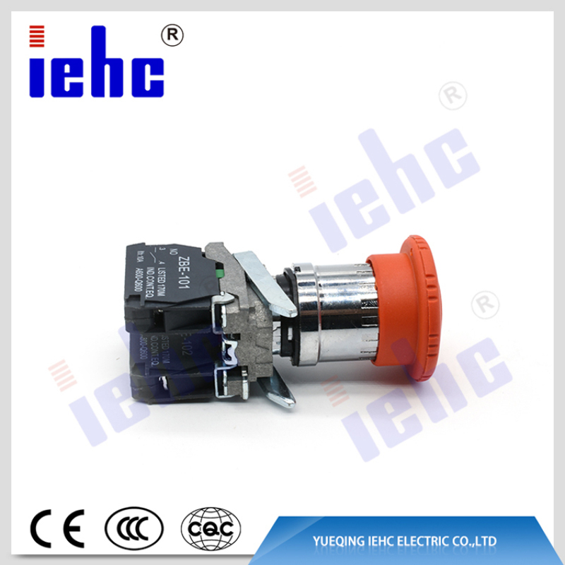 XB4 series 22mm emergency self-locking push button switch