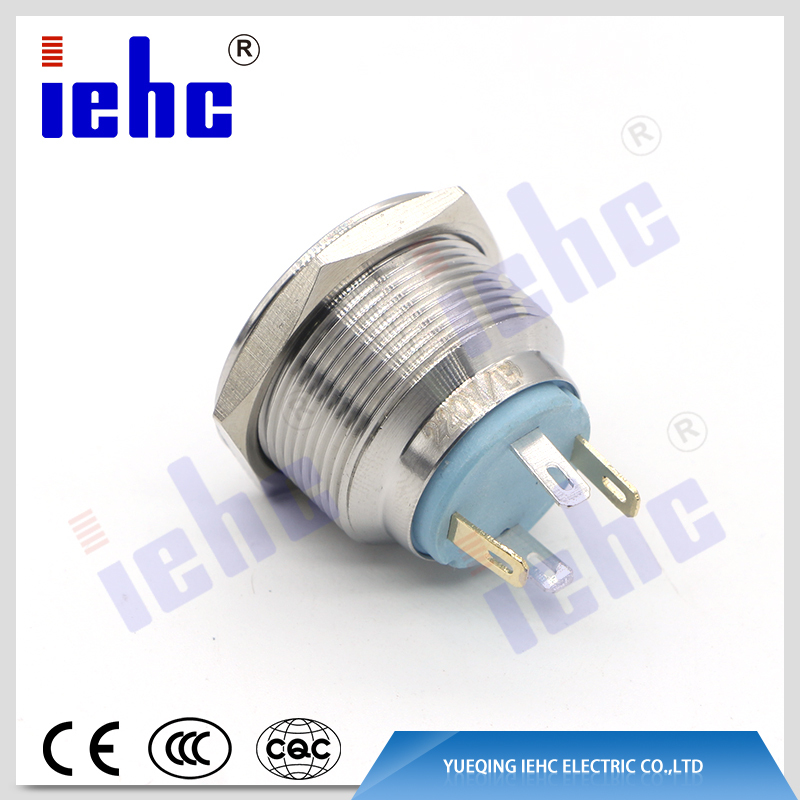 YHJ series China manufacturer hot selling metal push button panel mount switch