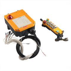 F24-8S waterproof single speed radio industrial crane electric hoist wireless remote control