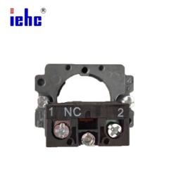 iehc Button YB2-BZ102 switch normally open and normally closed auxiliary contact module