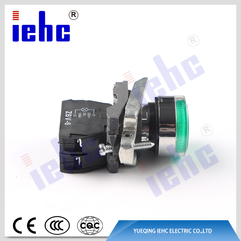 high quality XB2(LAY5) series green lamp push button switch