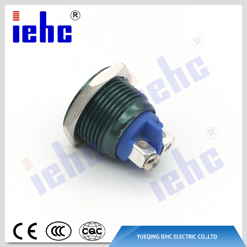 YHJ series new design factory supply 16mm 1no push button switch
