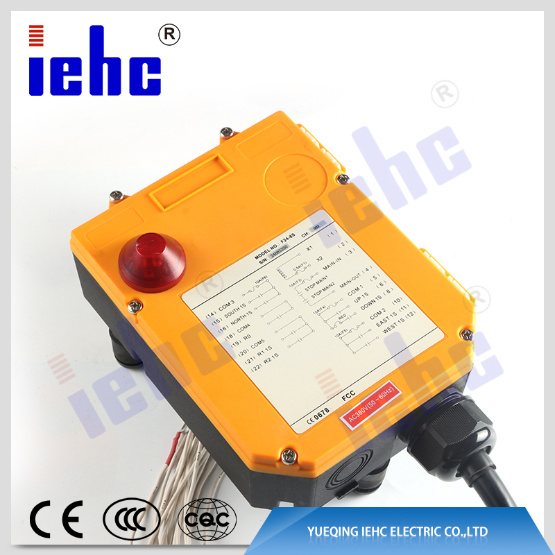 F24-8D general waterproof double speed radio crane remote control