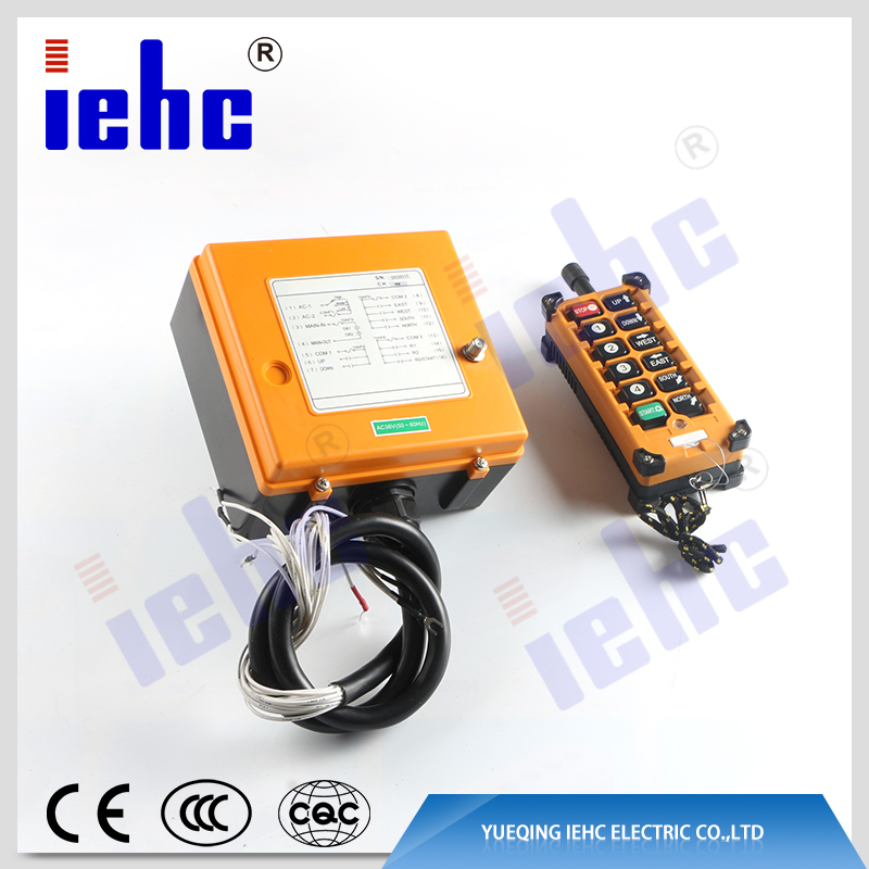Factory supply lorry mounted crane remote control