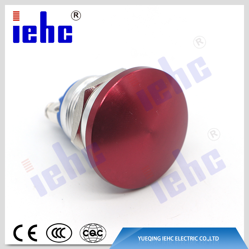 YHJ series industrial 19mm metal push button switch