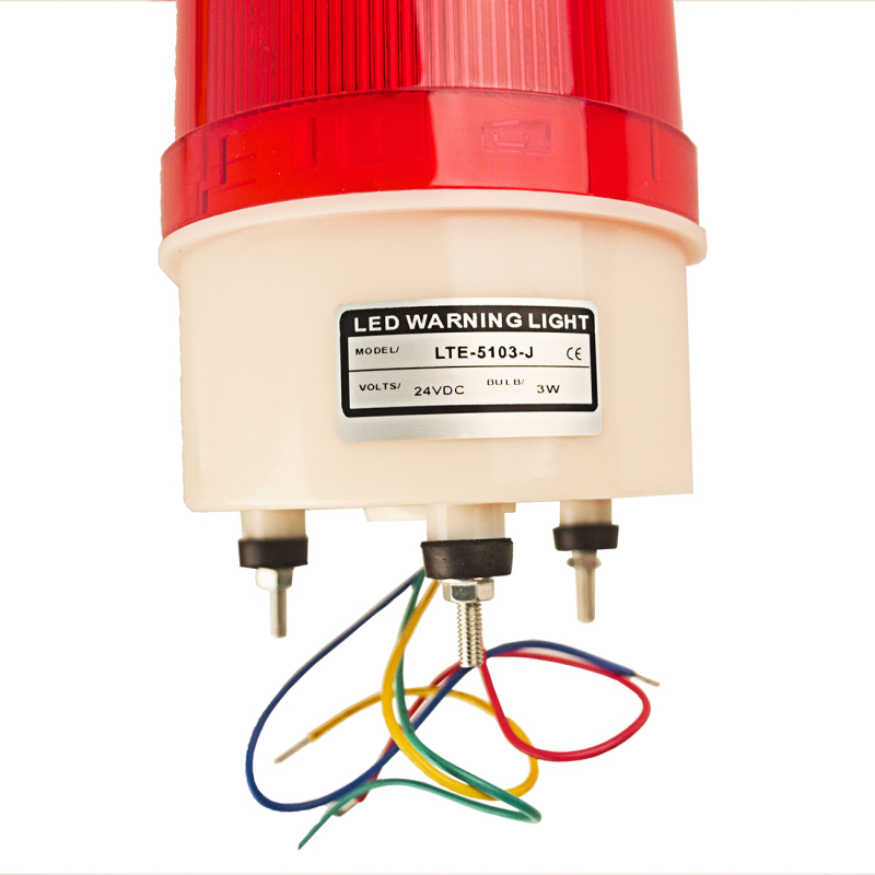 iehc Waterproof industrial beacon security red light led warning lamp