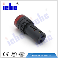 AD16 series hot sale high quality 22mm flash buzzer with led