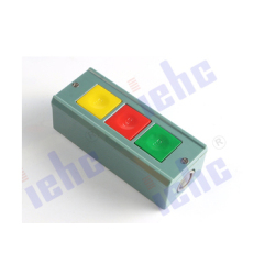 iehc KH-703 2A green and red power metal shell push button control on-off switch