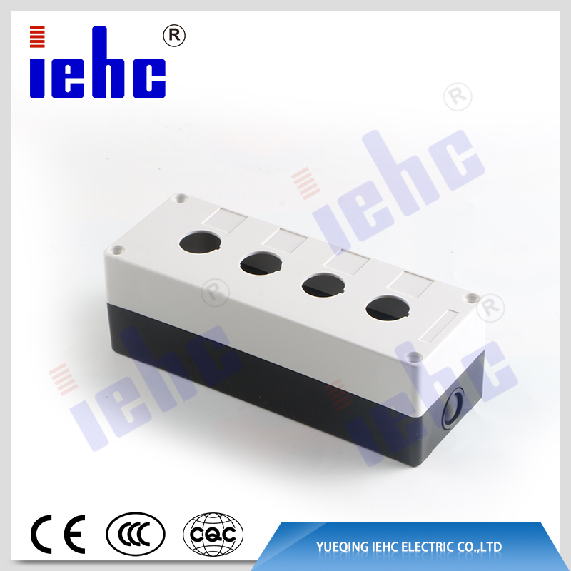 iehc HJ9-4W waterproof four holes push button control switch box