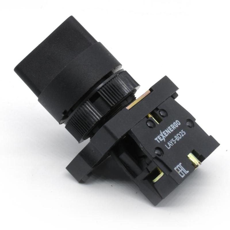 iehc high quality YB2-ED21 XB2(LAY5) series 2 position 22mm self-locking rotary selector push button switch