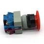 iehc Y090 22mm NO / NC Red Mushroom Emergency Stop push Button switch