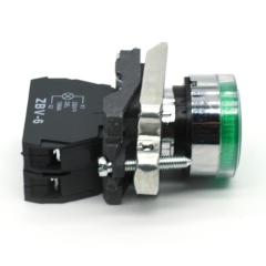 iehc high quality YB4-BW3361 XB4 series 22mm ba9s led illuminated momentary push button switch with light