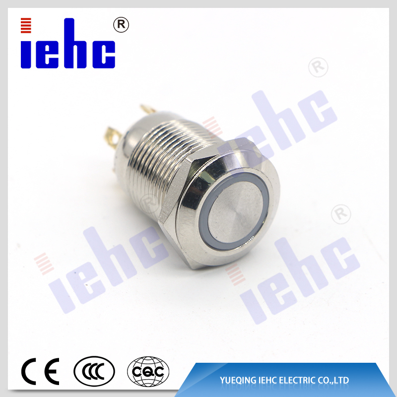 YHJ series led electronic lluminated push button switch