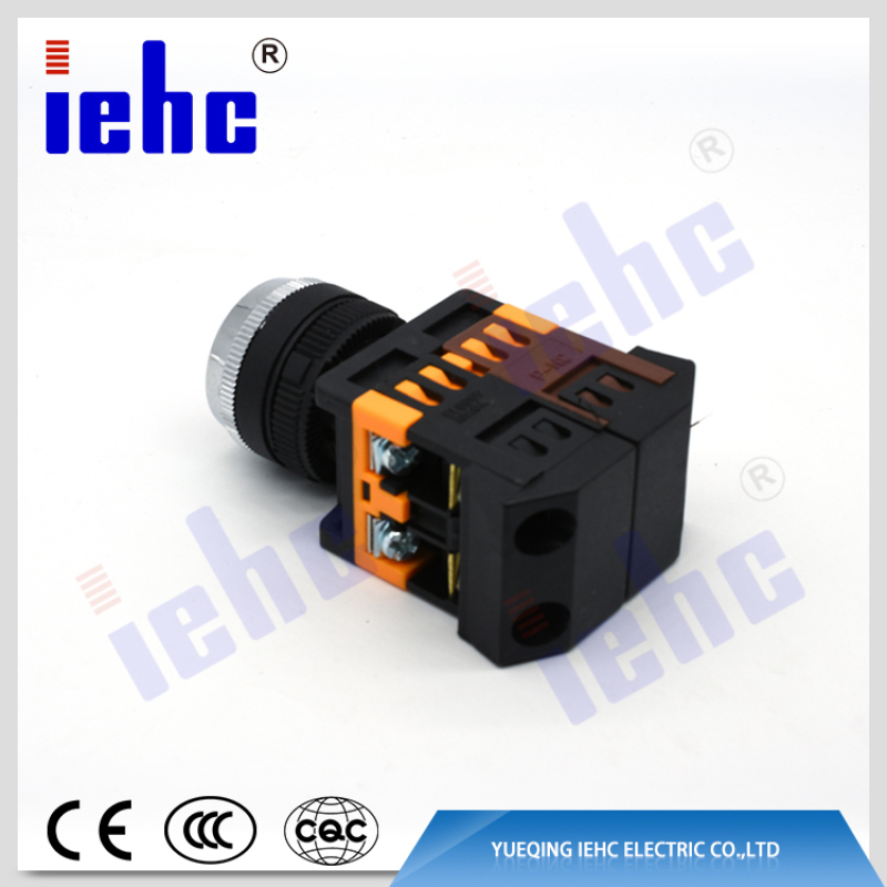 APBB series high quality LED 220v red illuminated led push button switch