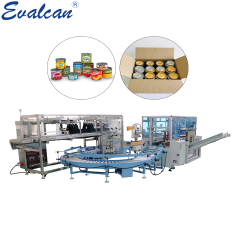 Automatic Tins case packing machine for cans case packing