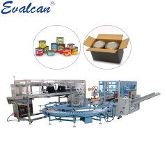 Automatic Tins case packing machine for cans case packing