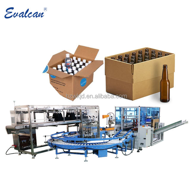 Case filling packing machine for doypack Top-Load Case Packer
