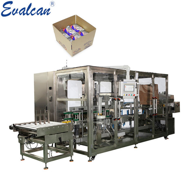 Automatic Instant nooldes case packer packing machine for pouch