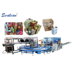 patented potato chips french fries veggie sticks cans carton packing machine