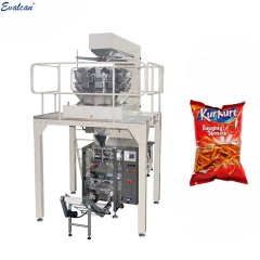 Nitrogen Pouch Kerala Food Kurkure Nimko Namkeen Popcorn Dry Fruit Packing Machine