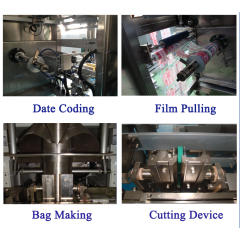 Price Automatic Coco Packing machine Manufacturer Vertical Sachet Pack Machinery With Augur Filler