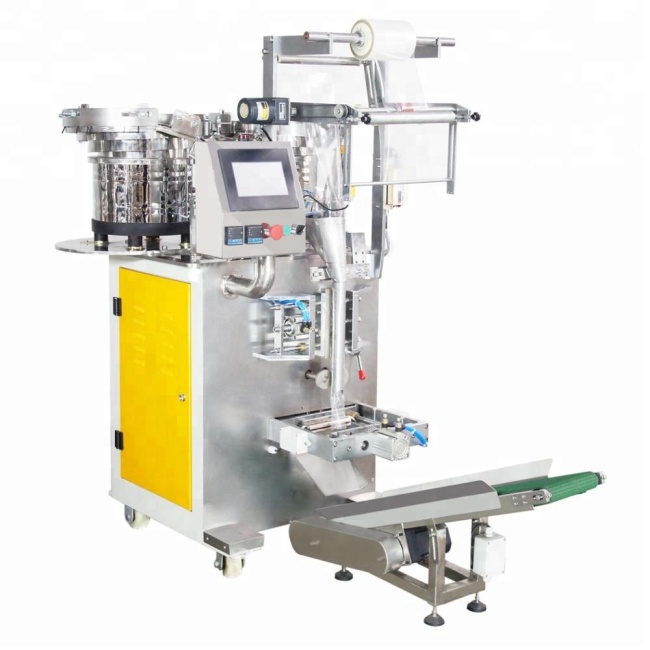 Auto hardware counting packing machine for nuts screw sorting