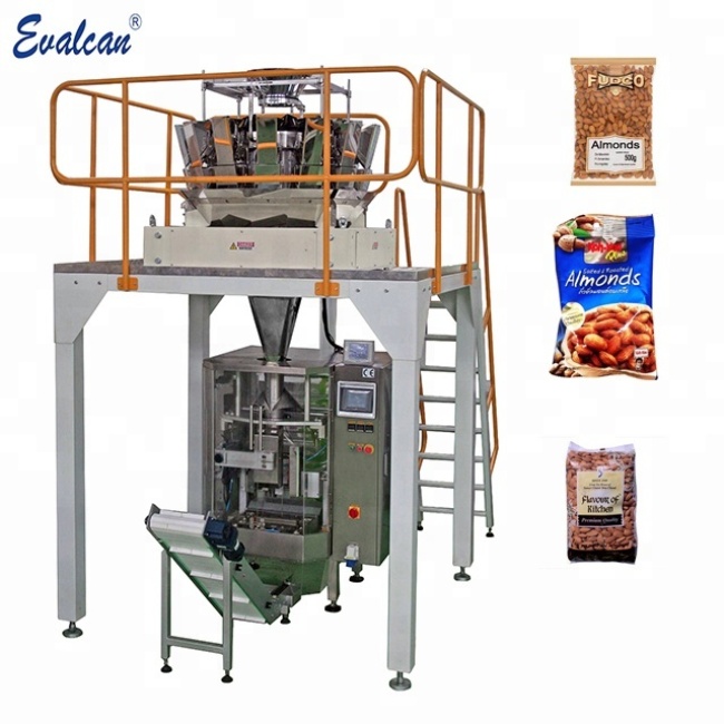 Automatic 25kg bag packaging machinery for dried food