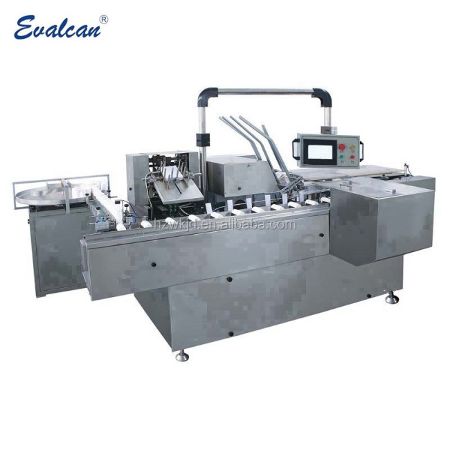 Automatic 3 kW Power and Electric Driven Type carton box packing machine for eyedrops