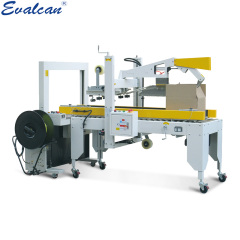Corrugated carton box top and bottom Case Packing Machine
